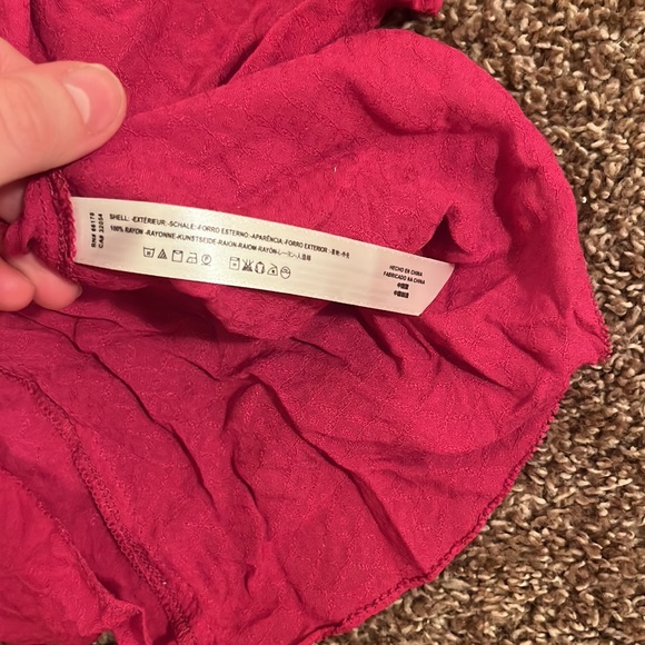 Free People magenta flowy tank top - Picture 3 of 4